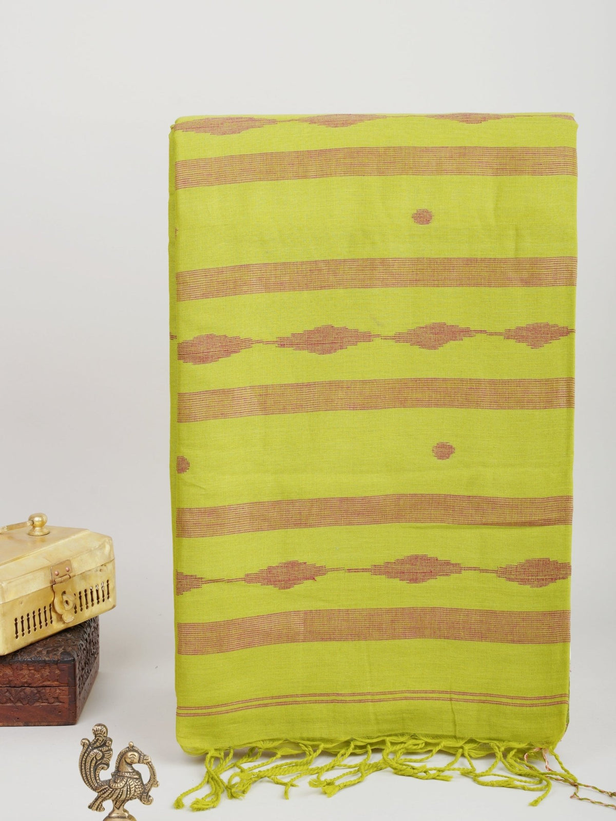 Cotton Green 100% Pure Cotton Manoranjitham Weaves - Handloom Store