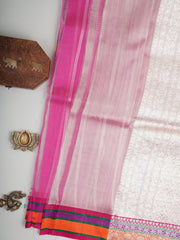 Katan Gold Kora Tissue Manoranjitham Weaves - Handloom Store