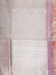 Katan Gold Kora Tissue Manoranjitham Weaves - Handloom Store