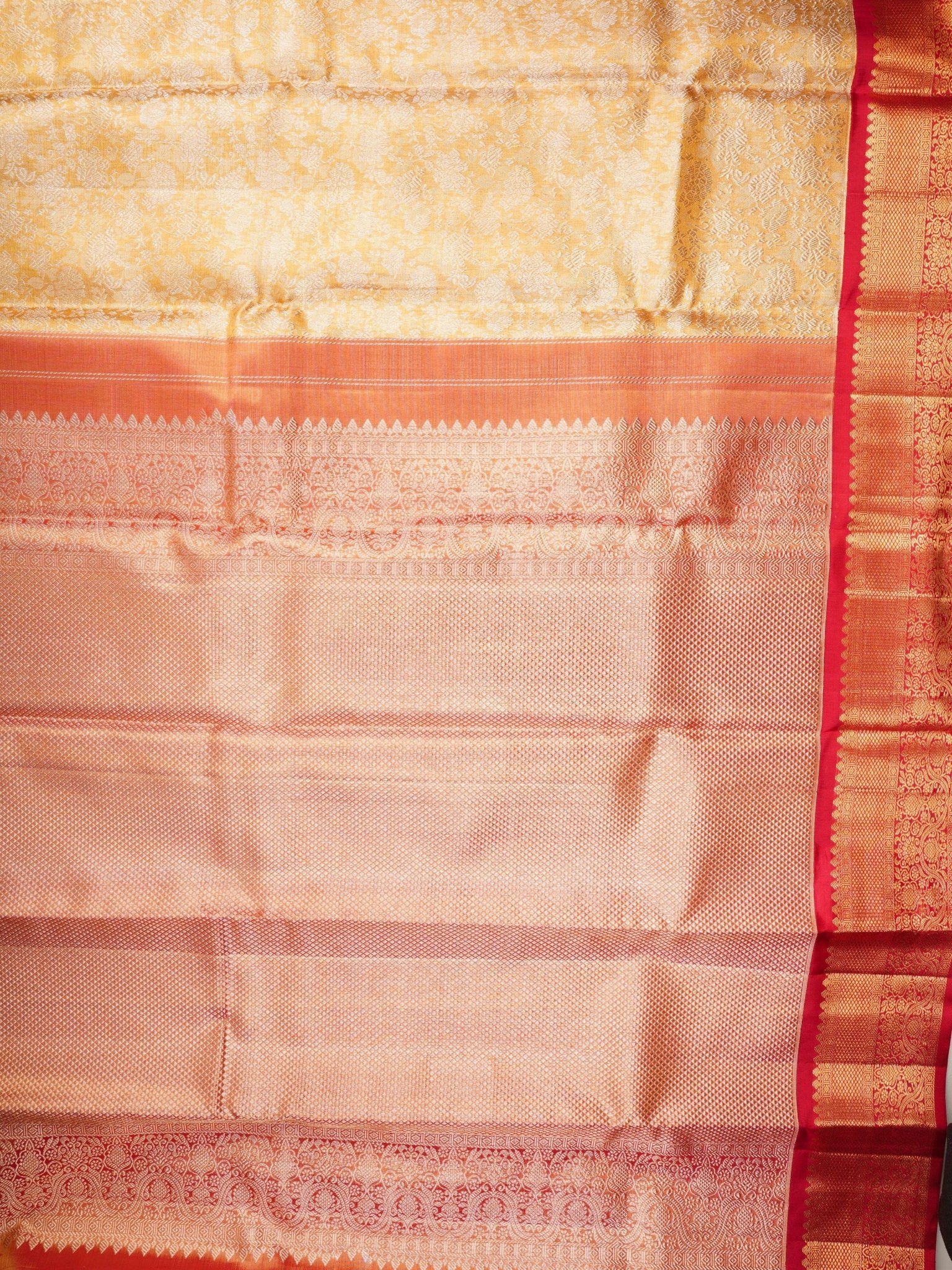 Kanchipuram Silk  100% Pure Silk  Manoranjitham Weaves - Handloom Store