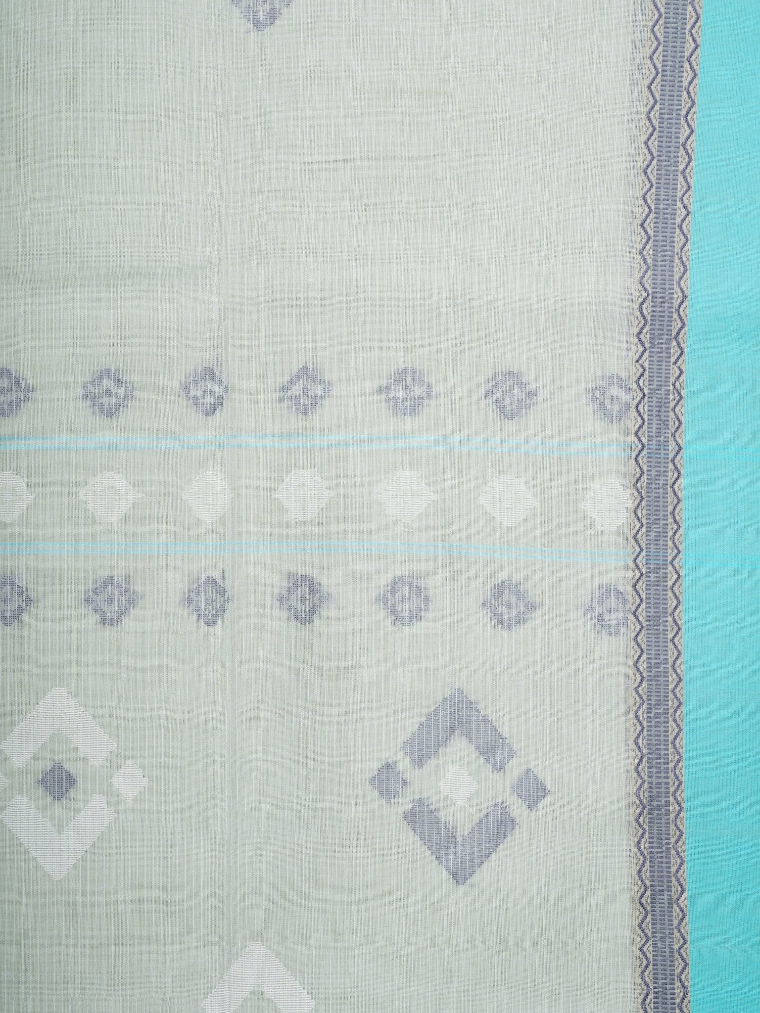 Cotton Grey 100% Pure Cotton Manoranjitham Weaves - Handloom Store