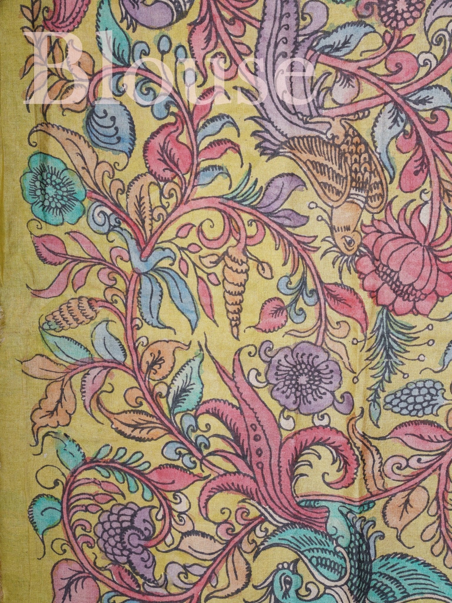 Tussar  100% Pure Tussar Manoranjitham Weaves - Handloom Store