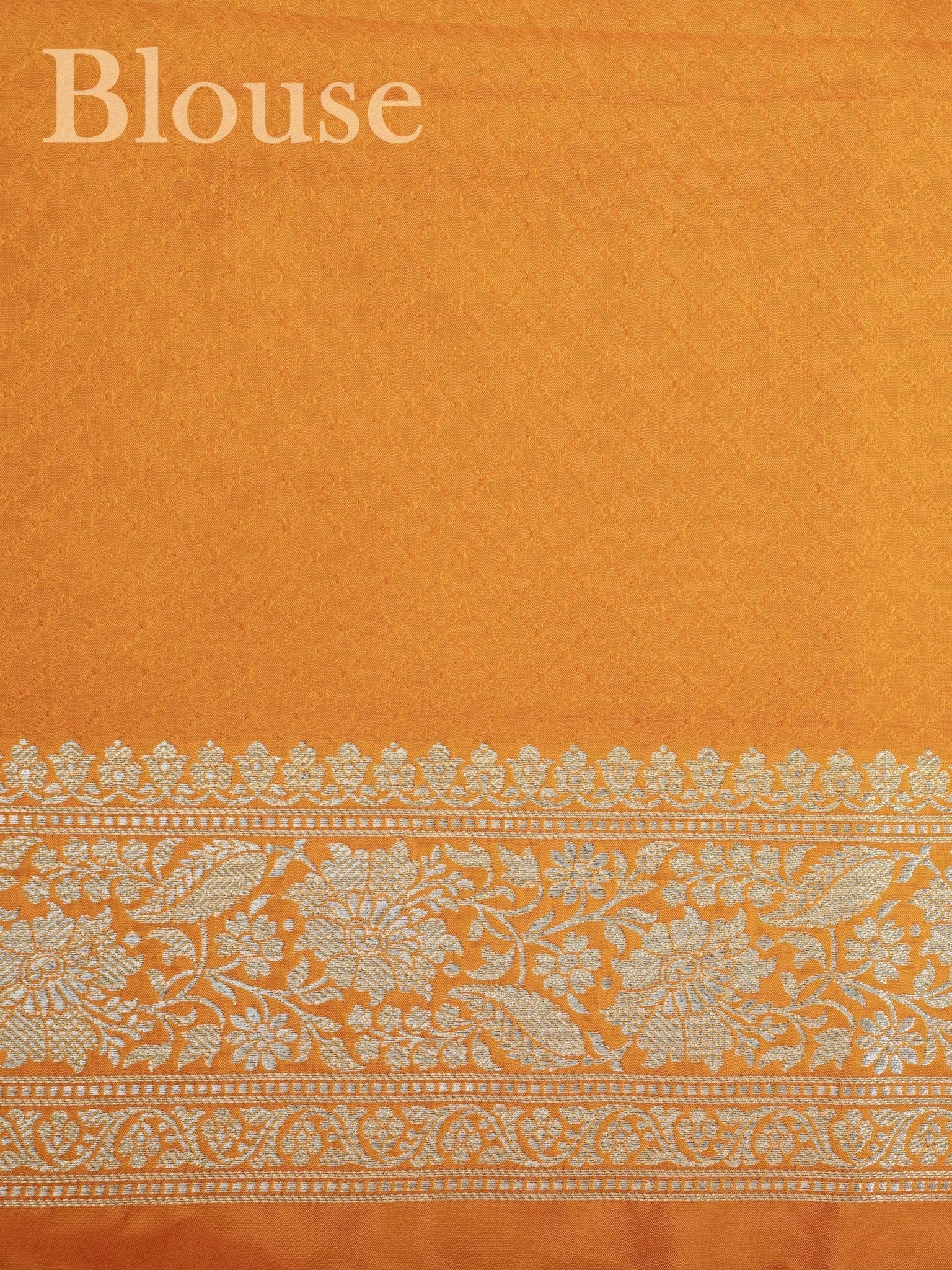 Katan Yellow Katan Semi Silk Manoranjitham Weaves - Handloom Store