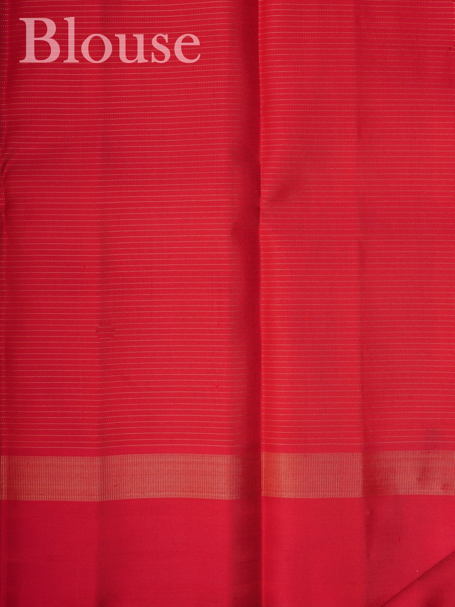 Kanchipuram Silk Red 100% Pure Silk  - Manoranjitham Weaves - Handloom Store