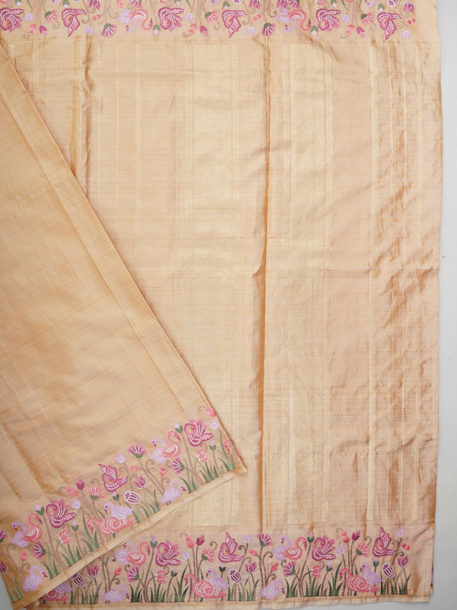 Kanchipuram Silk  100% Pure Silk  Manoranjitham Weaves - Handloom Store