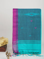 Cotton Purple 100% Pure Cotton Manoranjitham Weaves - Handloom Store