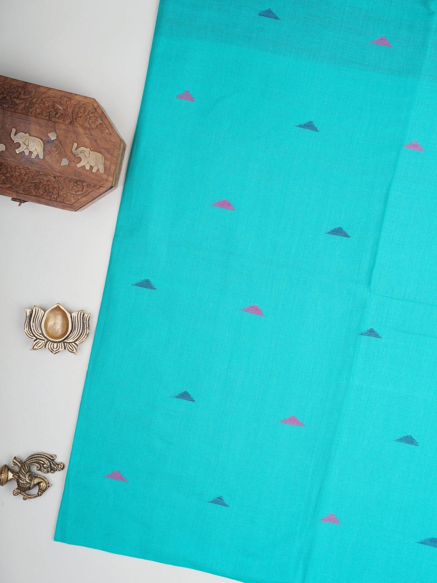 Cotton Purple 100% Pure Cotton Manoranjitham Weaves - Handloom Store