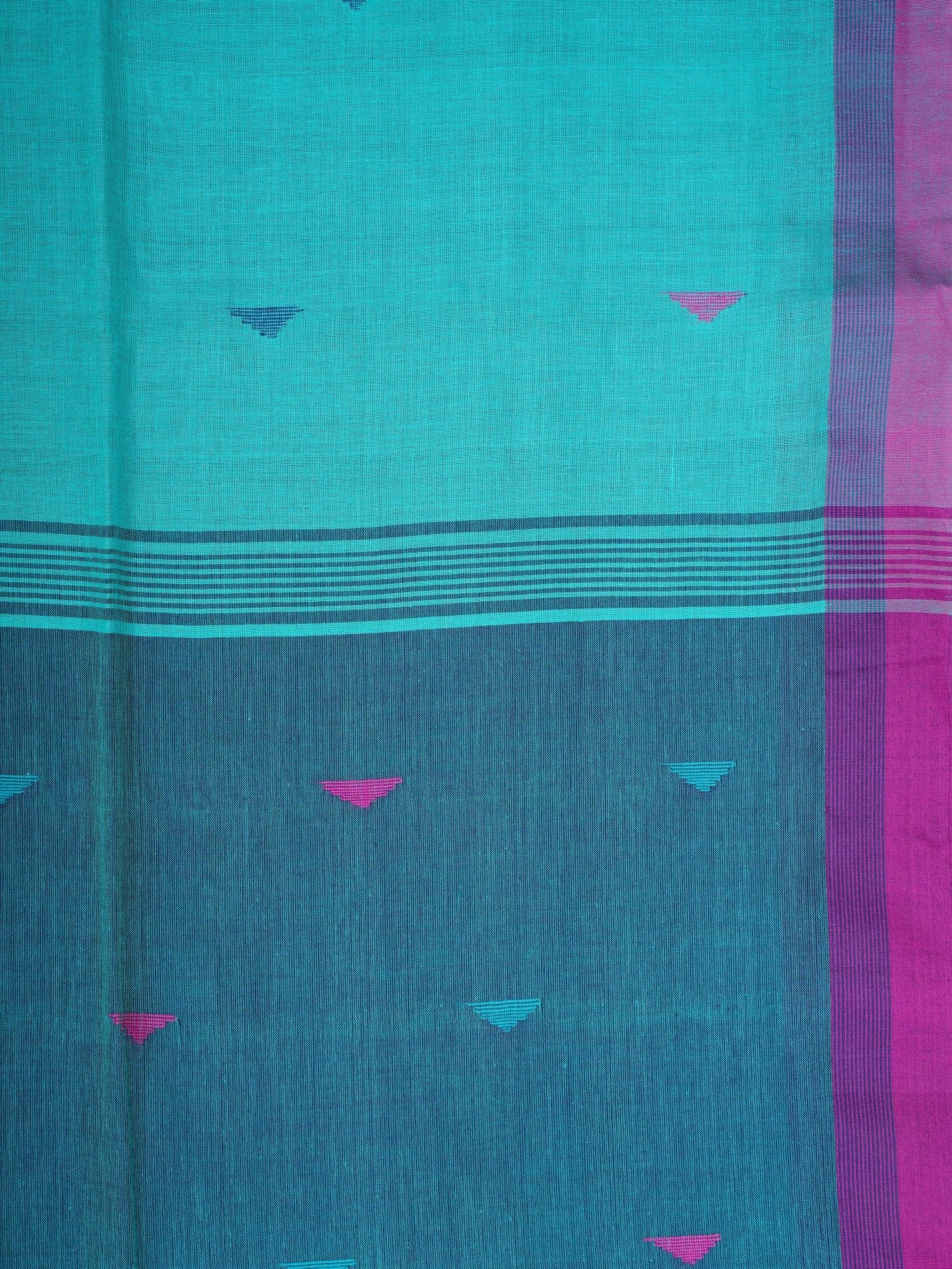 Cotton Purple 100% Pure Cotton Manoranjitham Weaves - Handloom Store