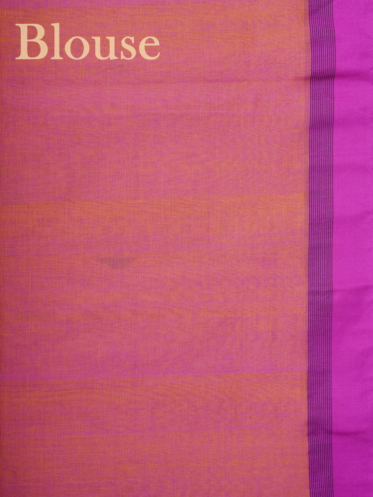Cotton Purple 100% Pure Cotton Manoranjitham Weaves - Handloom Store