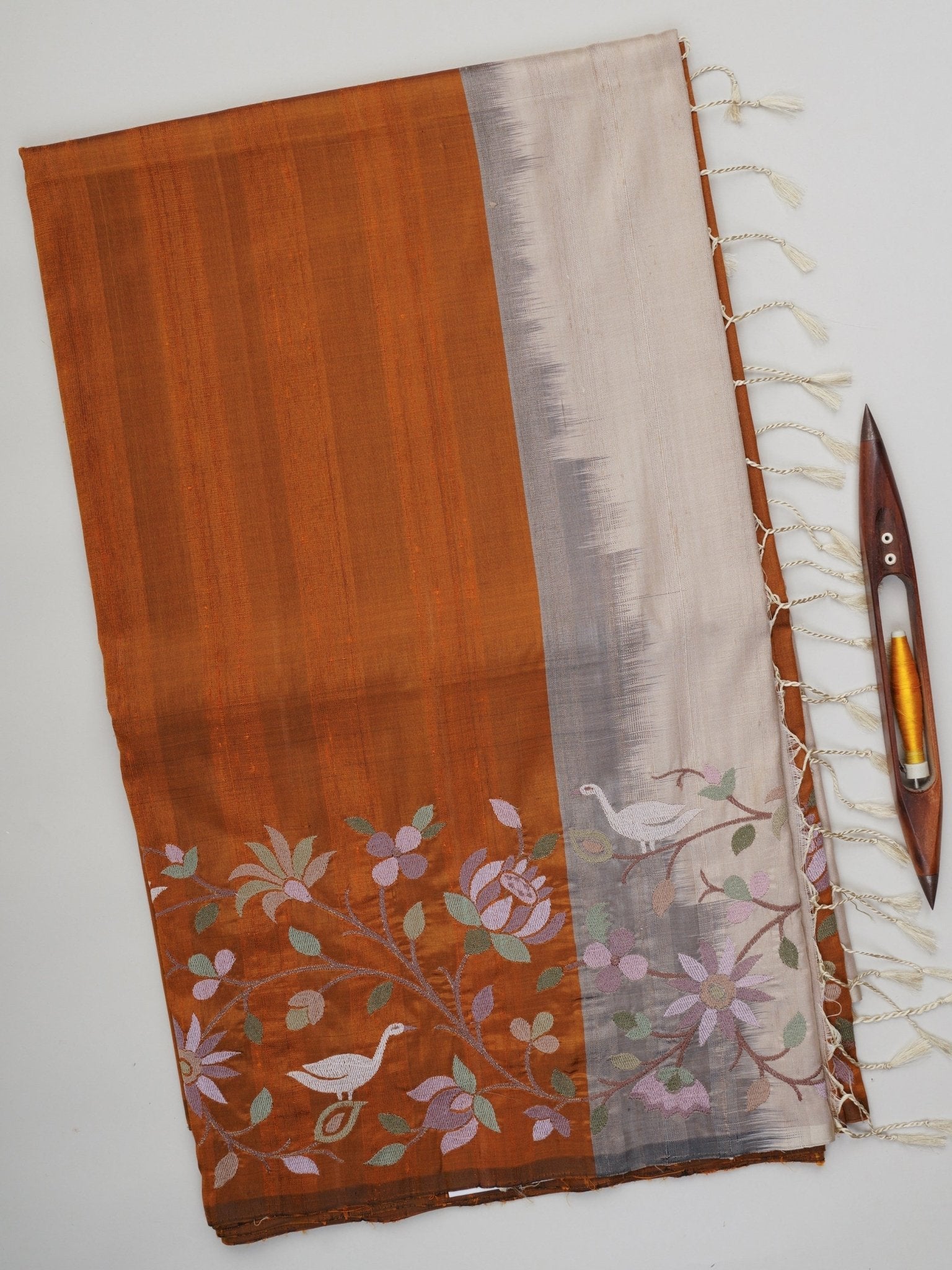 Kanchipuram Silk  100% Pure Silk  Manoranjitham Weaves - Handloom Store