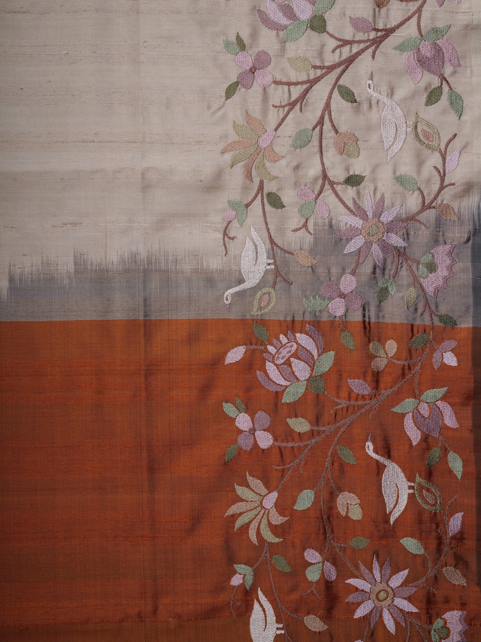Kanchipuram Silk  100% Pure Silk  Manoranjitham Weaves - Handloom Store
