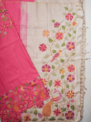 Kanchipuram Silk  100% Pure Silk  Manoranjitham Weaves - Handloom Store