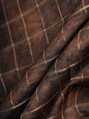 Tussars Black Semi Tussar Manoranjitham Weaves - Handloom Store