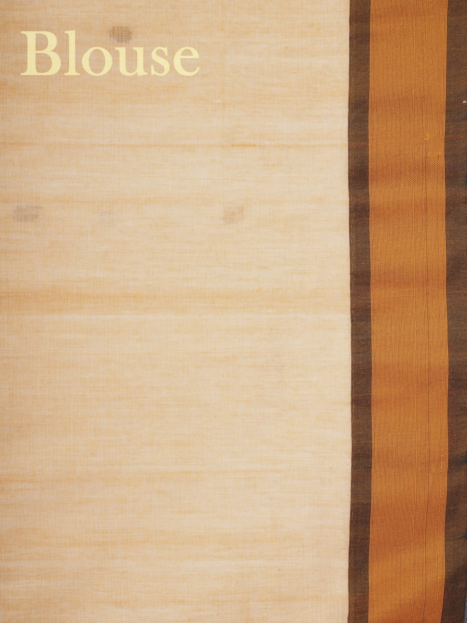 Cotton White 100% Pure Cotton Manoranjitham Weaves - Handloom Store