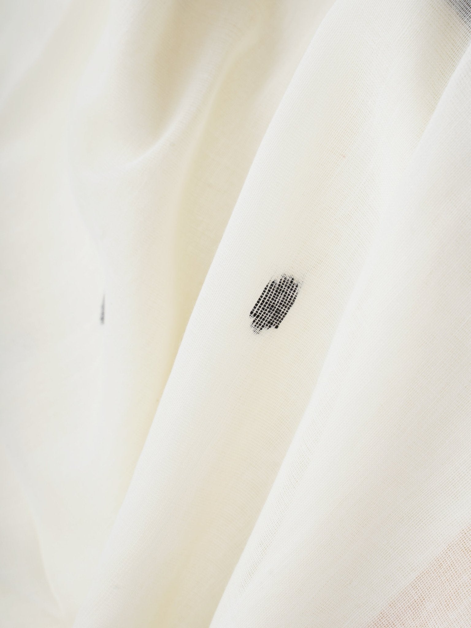 Cotton White 100% Pure Cotton Manoranjitham Weaves - Handloom Store