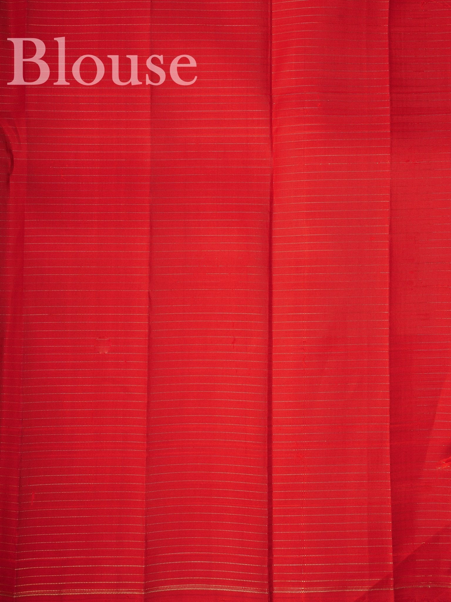 Kanchipuram Silk Red 100% Pure Silk  - Manoranjitham Weaves - Handloom Store