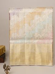 Kanchipuram Silk Multi Colour 100% Pure Silk 