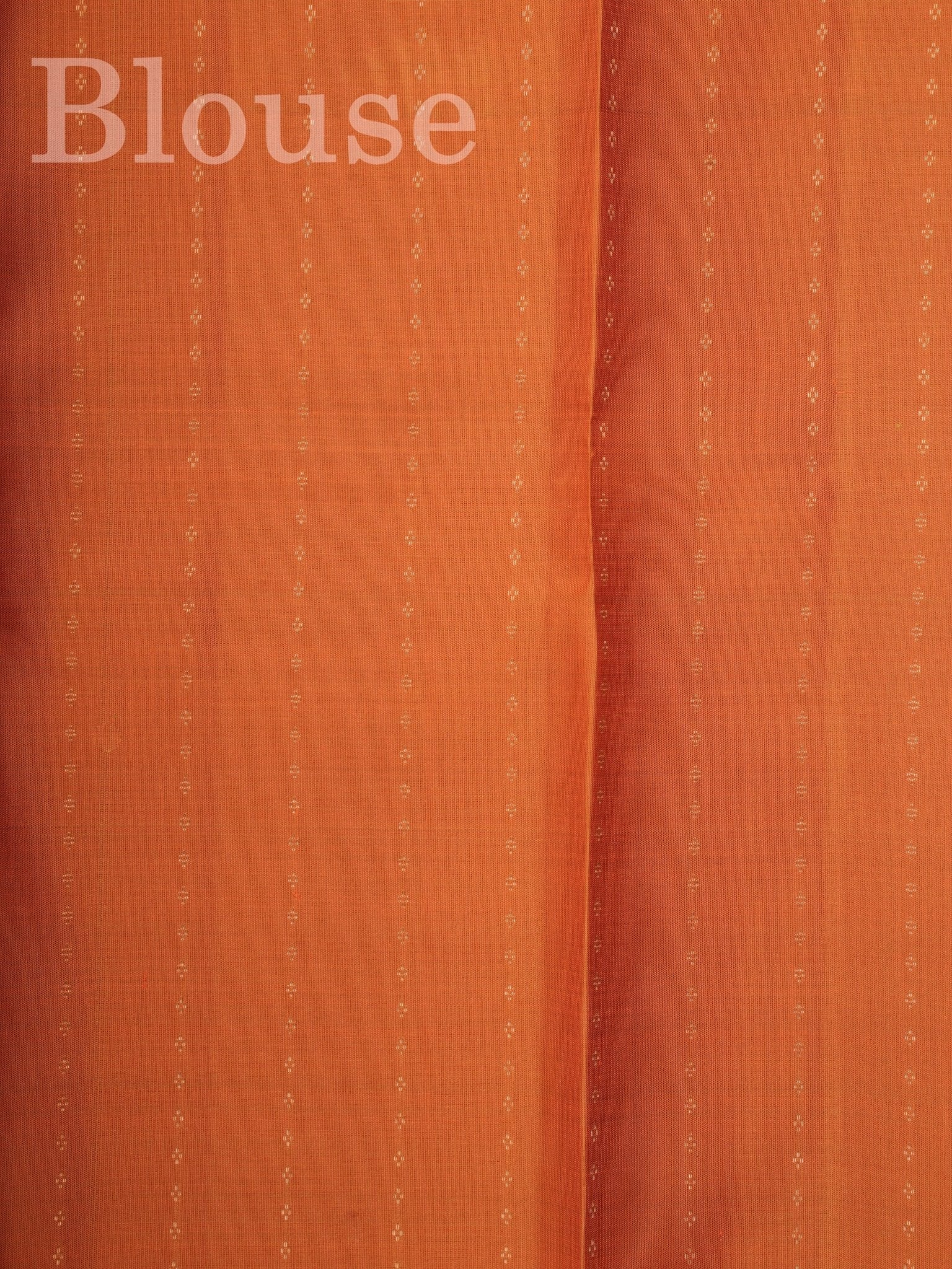 Kanchipuram Silk Ice Blue 100% Pure Silk  Manoranjitham Weaves - Handloom Store