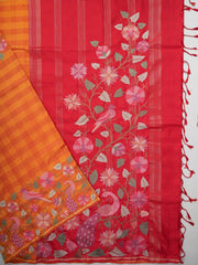 Kanchipuram Silk  100% Pure Silk  Manoranjitham Weaves - Handloom Store
