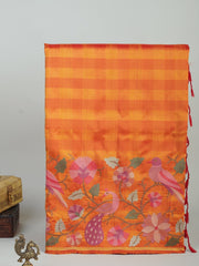 Kanchipuram Silk  100% Pure Silk  Manoranjitham Weaves - Handloom Store
