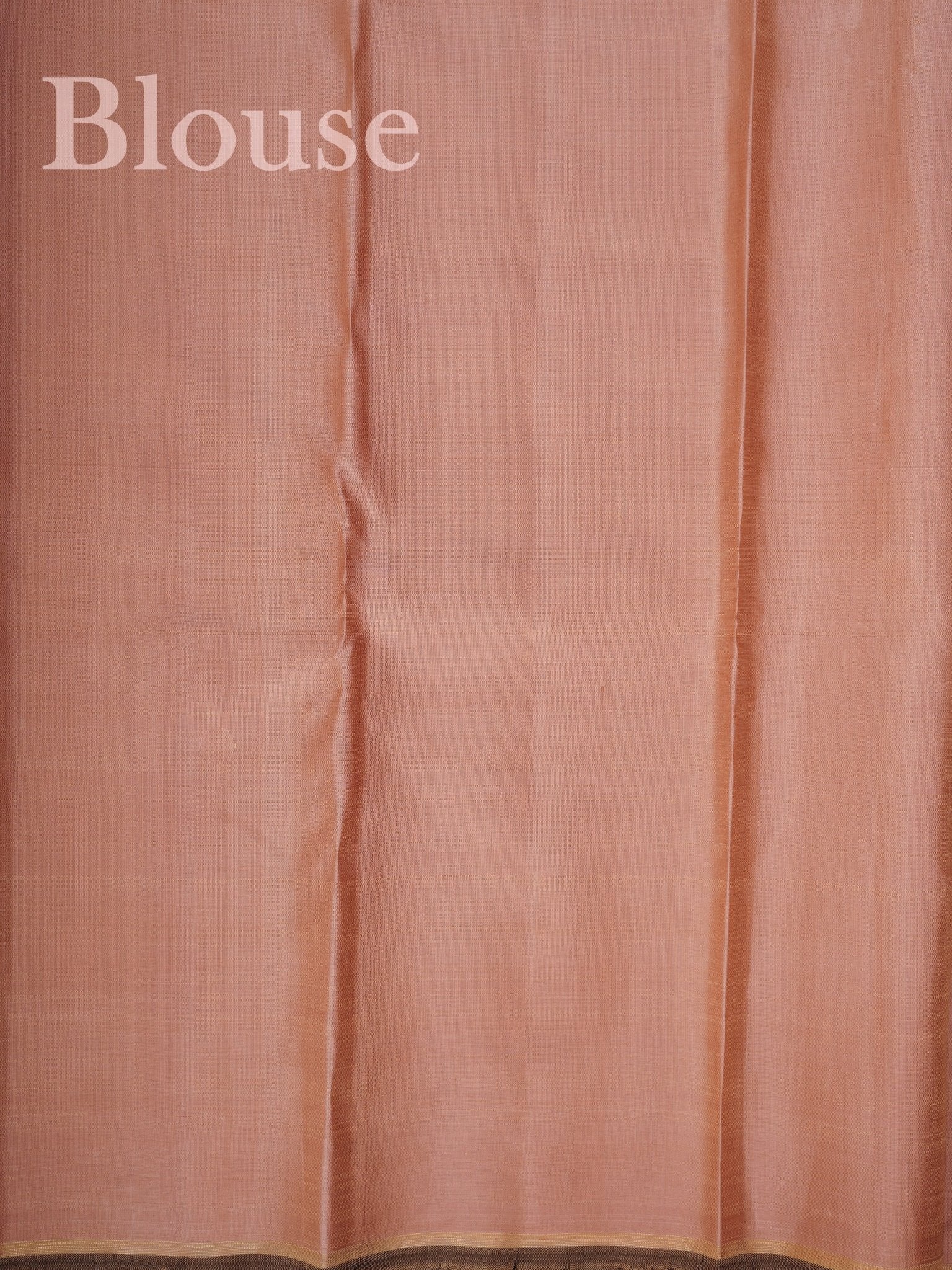 Kanchipuram Silk Orange 100% Pure Silk  - Manoranjitham Weaves - Handloom Store