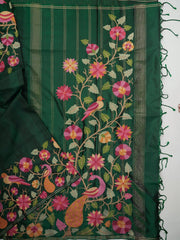 Kanchipuram Silk  100% Pure Silk  Manoranjitham Weaves - Handloom Store