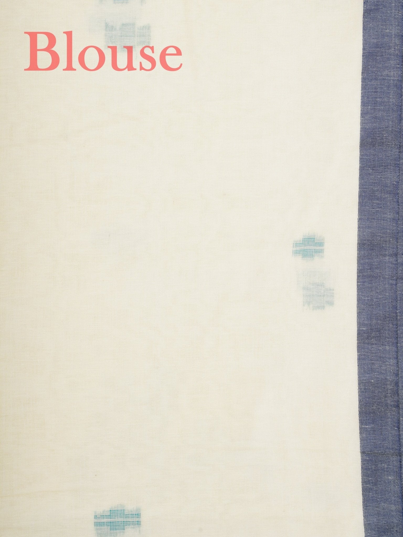 Cotton White 100% Pure Cotton Manoranjitham Weaves - Handloom Store