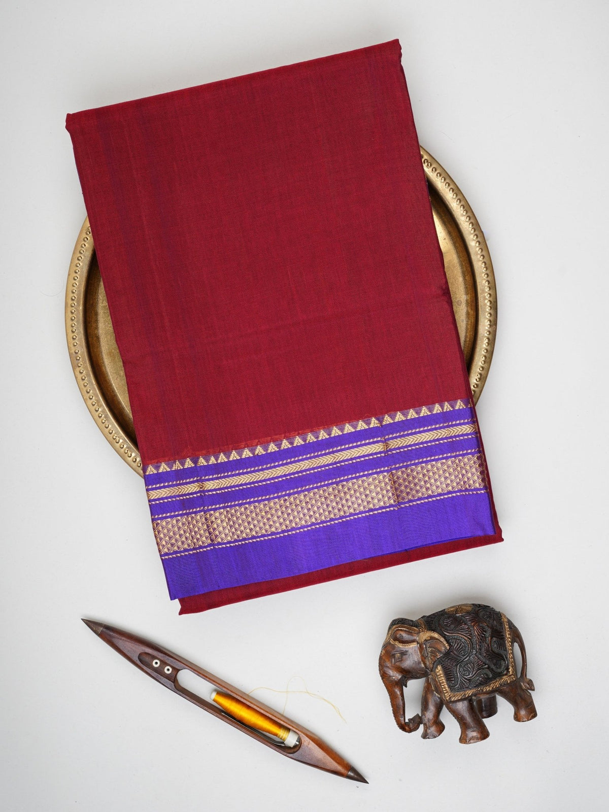 Narayanpet  100% Handspun Cotton - Manoranjitham Weaves - Handloom Store