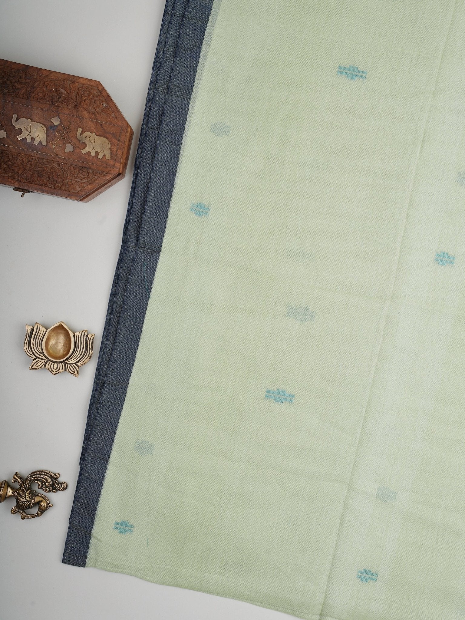 Cotton Green 100% Pure Cotton Manoranjitham Weaves - Handloom Store