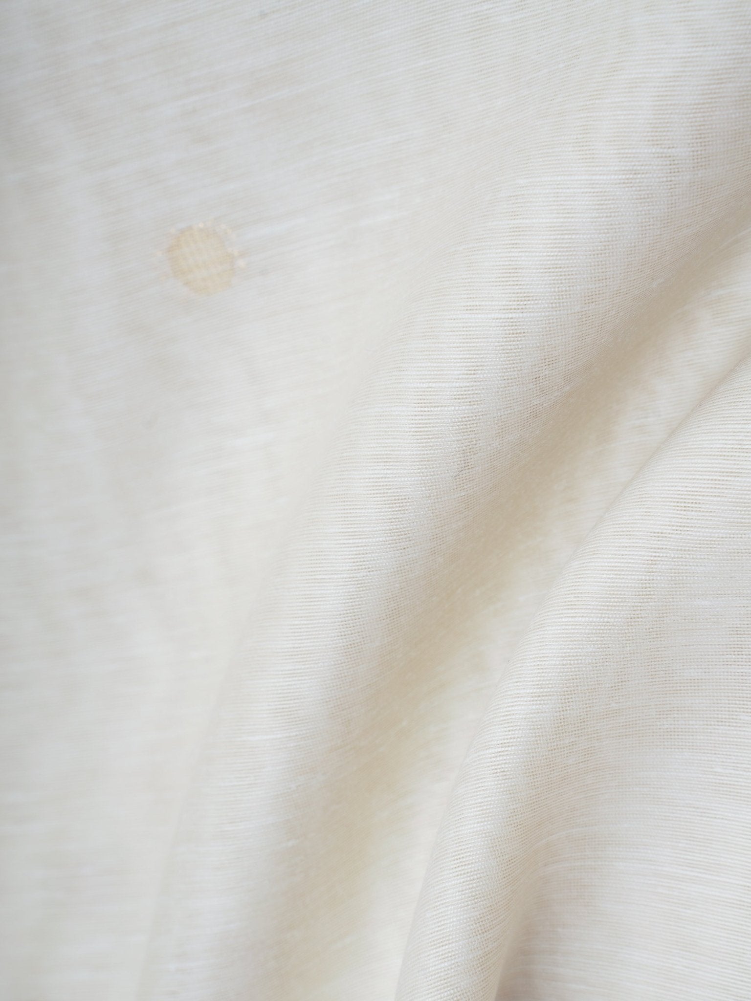 Cotton Cream Linen Cotton Manoranjitham Weaves - Handloom Store