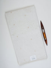 Cotton Cream Linen Cotton Manoranjitham Weaves - Handloom Store