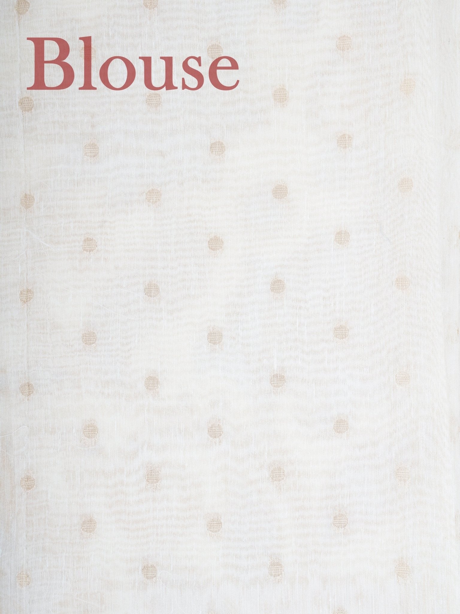 Cotton Cream Linen Cotton Manoranjitham Weaves - Handloom Store