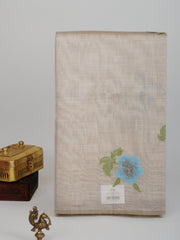Cotton Grey 100% Pure Cotton Manoranjitham Weaves - Handloom Store