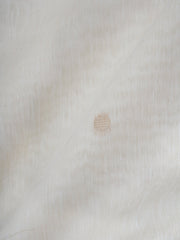 Cotton Cream Linen Cotton Manoranjitham Weaves - Handloom Store