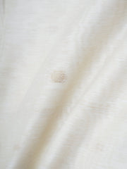Cotton Cream Linen Cotton Manoranjitham Weaves - Handloom Store