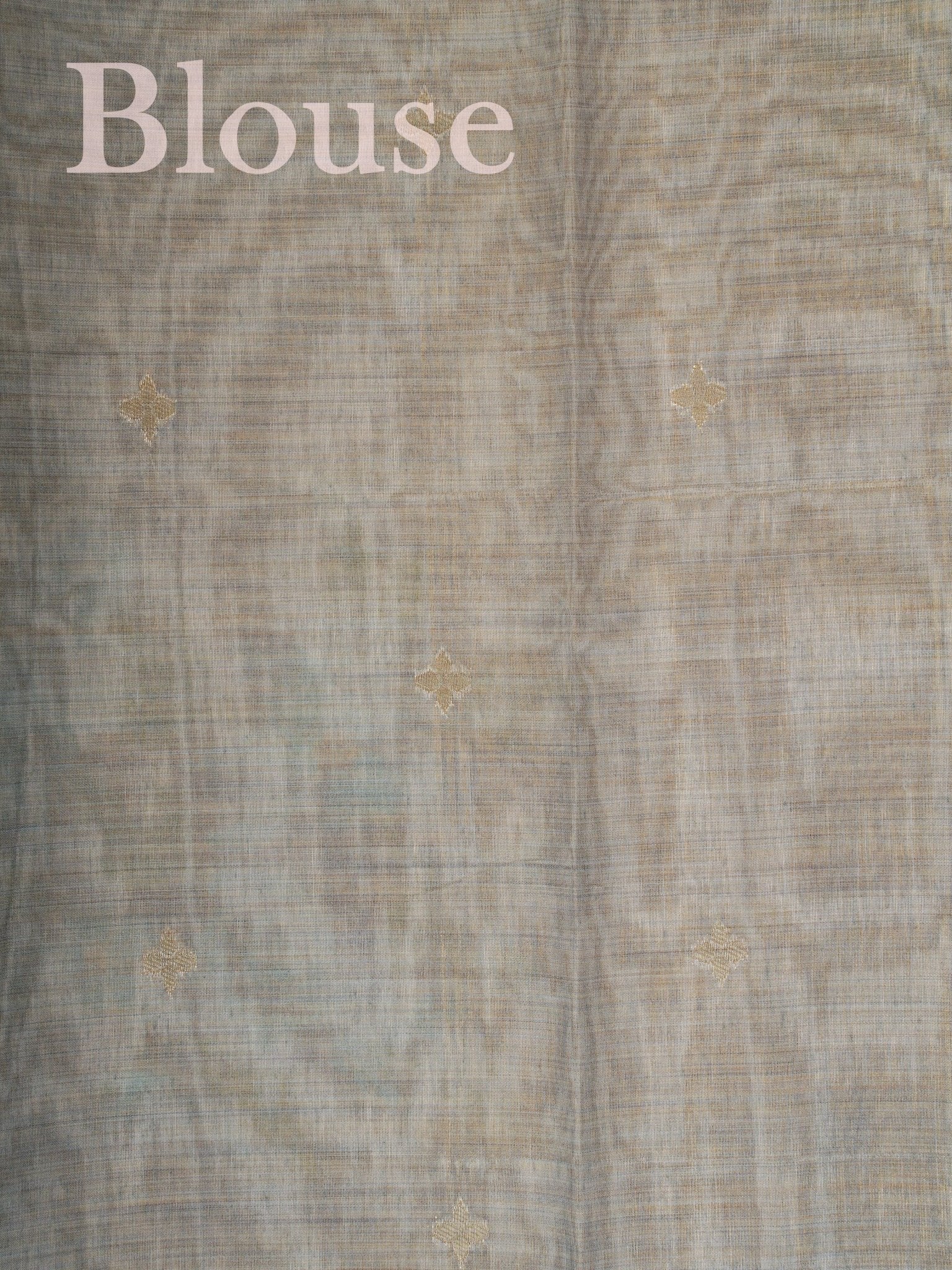 Cotton Grey 100% Pure Cotton Manoranjitham Weaves - Handloom Store