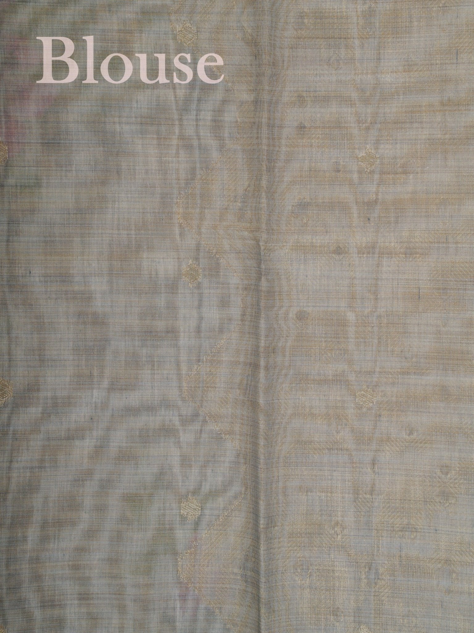Cotton Grey 100% Pure Cotton Manoranjitham Weaves - Handloom Store
