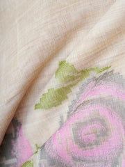 Cotton Grey 100% Pure Cotton Manoranjitham Weaves - Handloom Store
