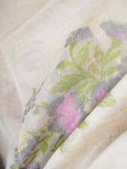 Cotton Grey 100% Pure Cotton Manoranjitham Weaves - Handloom Store
