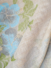 Cotton Grey 100% Pure Cotton Manoranjitham Weaves - Handloom Store