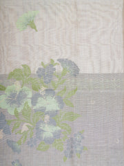 Cotton Grey 100% Pure Cotton Manoranjitham Weaves - Handloom Store