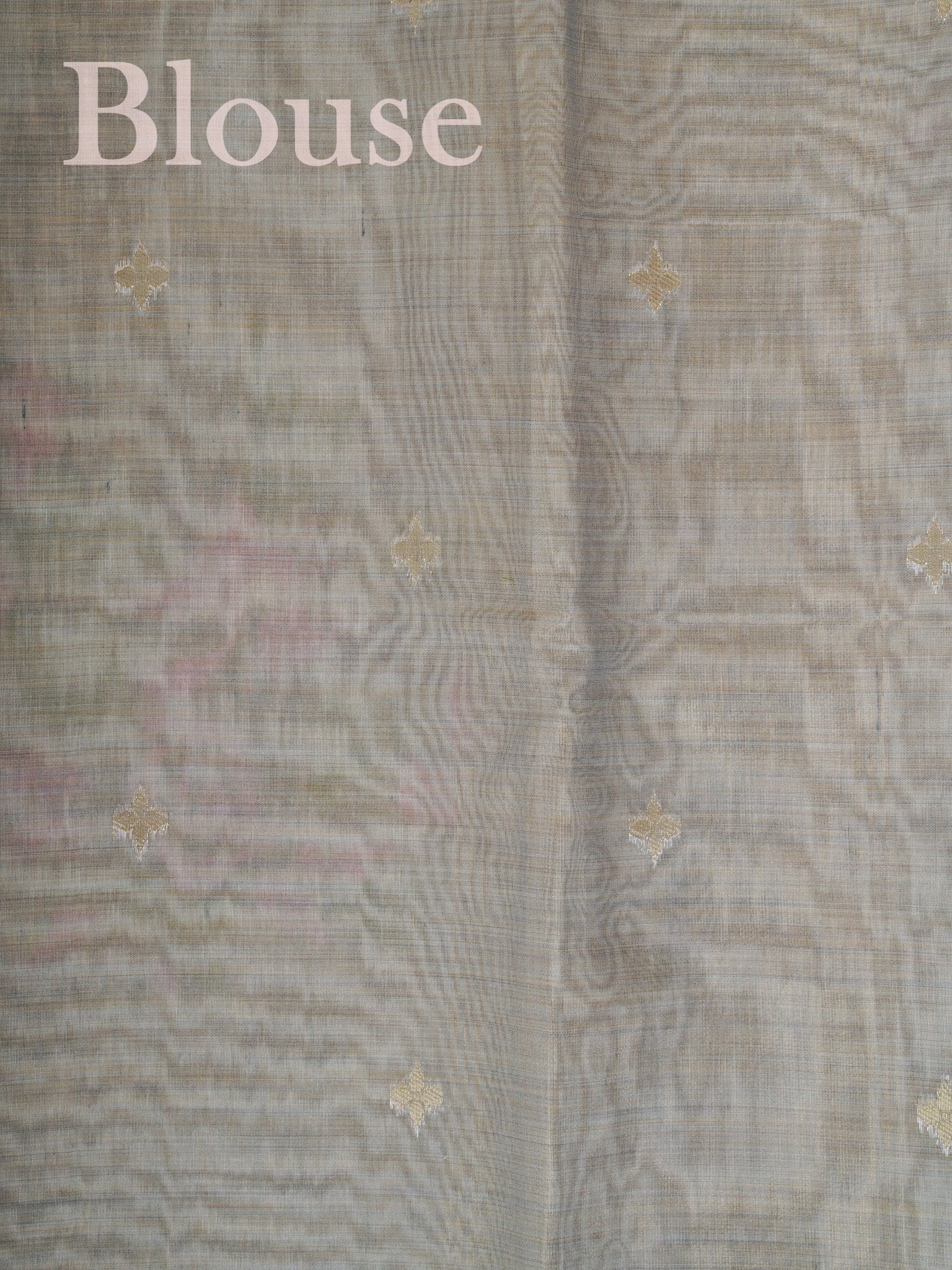 Cotton Grey 100% Pure Cotton Manoranjitham Weaves - Handloom Store