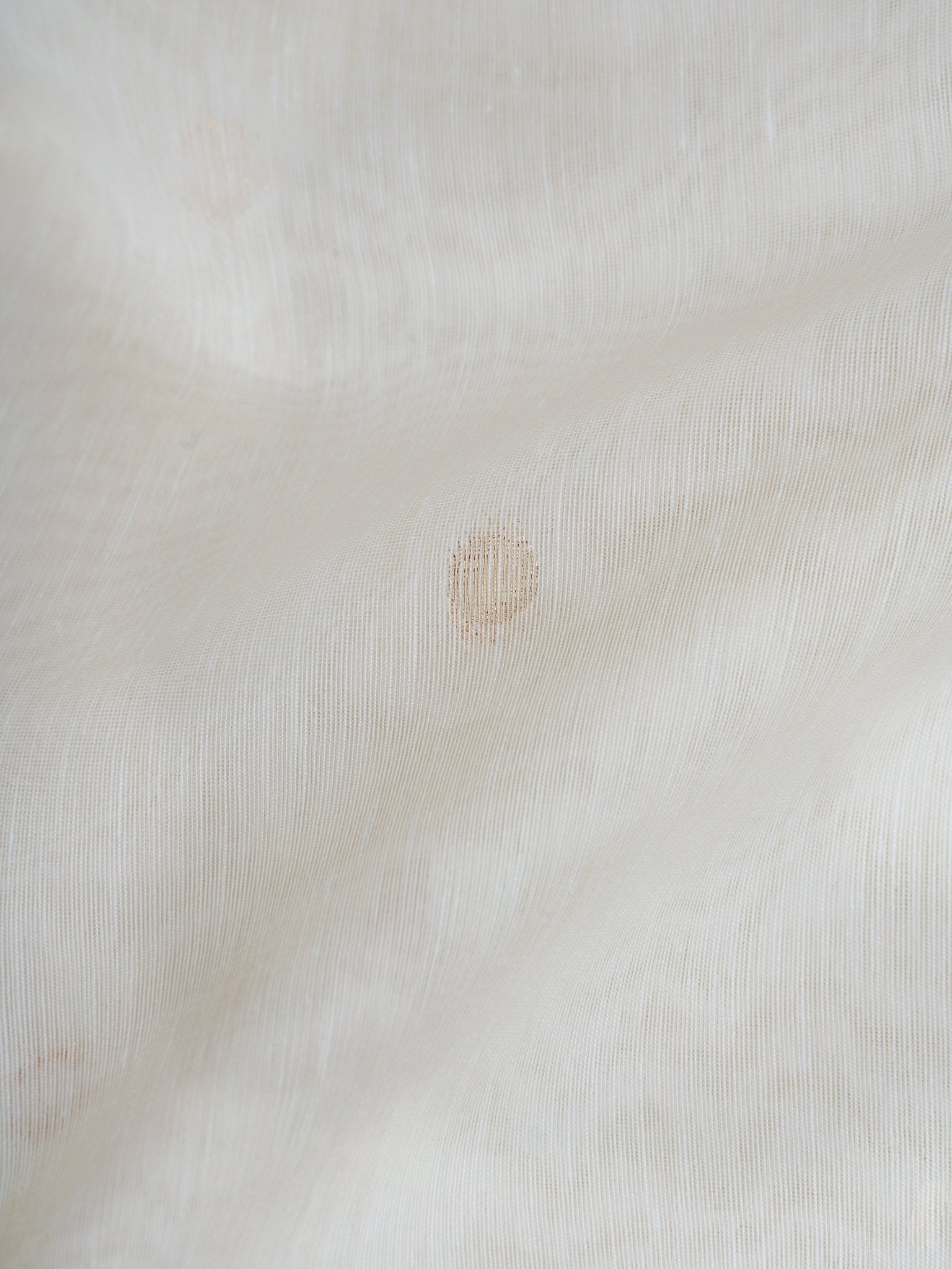 Cotton Cream Linen Cotton Manoranjitham Weaves - Handloom Store