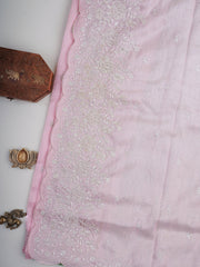 Katan Pink Tissue Manoranjitham Weaves - Handloom Store