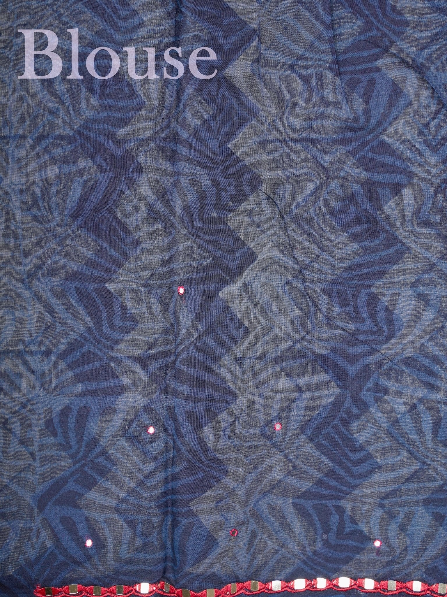 Cotton Blue Cotton - Manoranjitham Weaves - Handloom Store