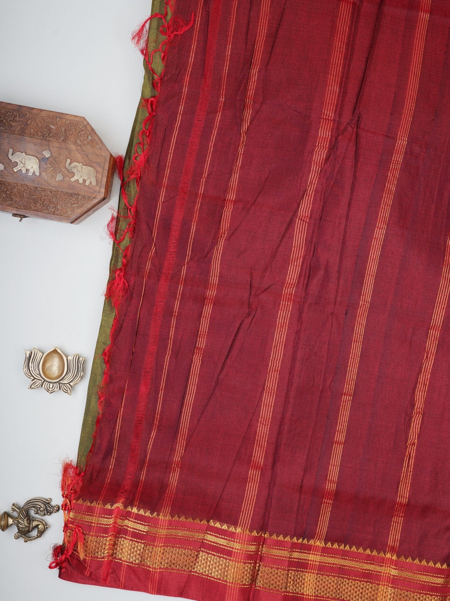 Narayanpet  100% Handspun Cotton - Manoranjitham Weaves - Handloom Store