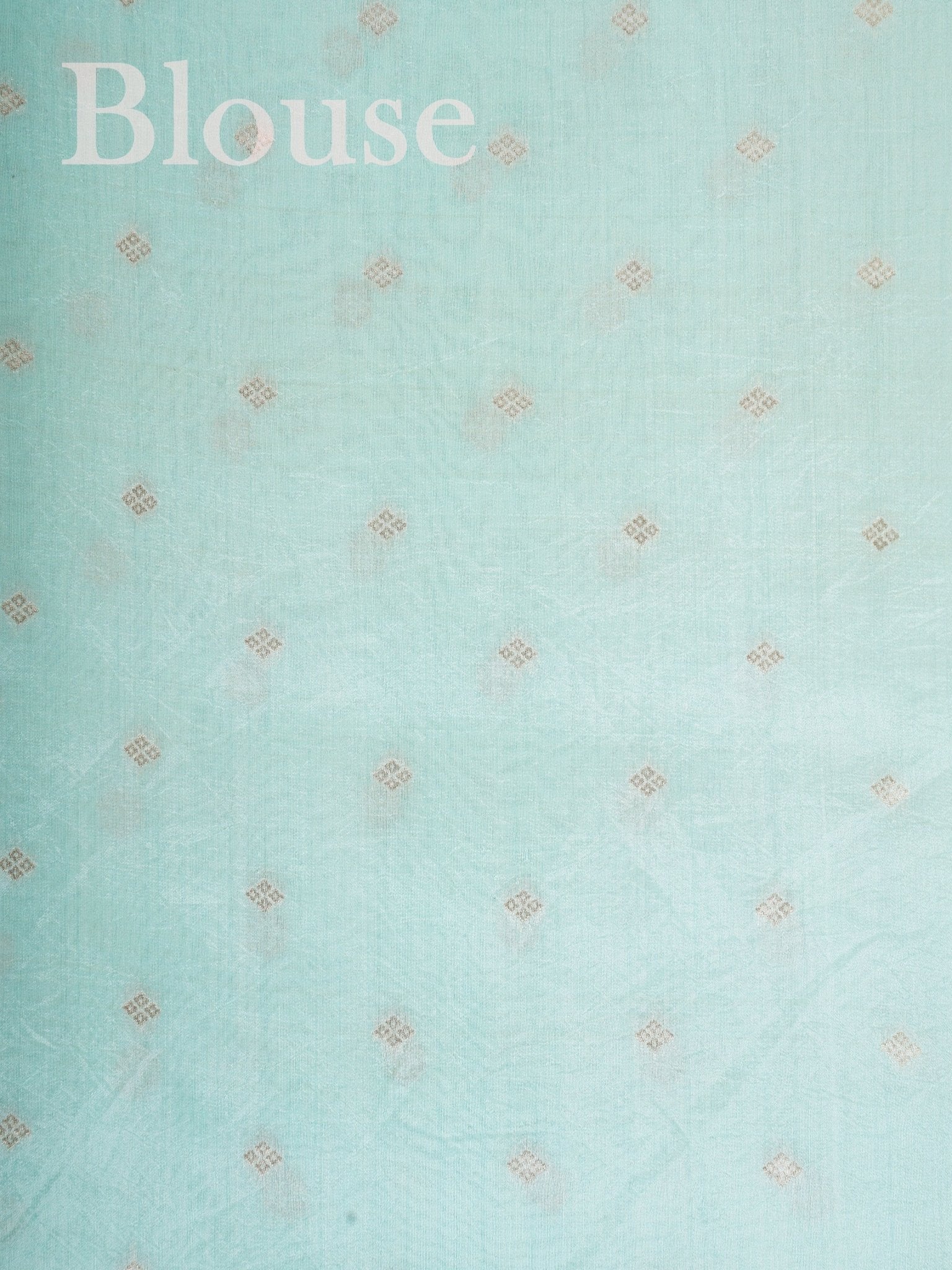 Katan Powder Blue Tissue Manoranjitham Weaves - Handloom Store