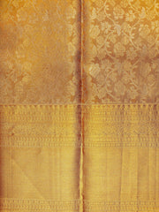 Kanchipuram Silk Gold tissue 100% Pure Silk  Manoranjitham Weaves - Handloom Store