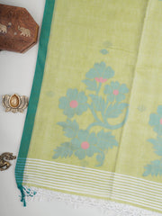 Cotton Green 100% Pure Cotton Manoranjitham Weaves - Handloom Store