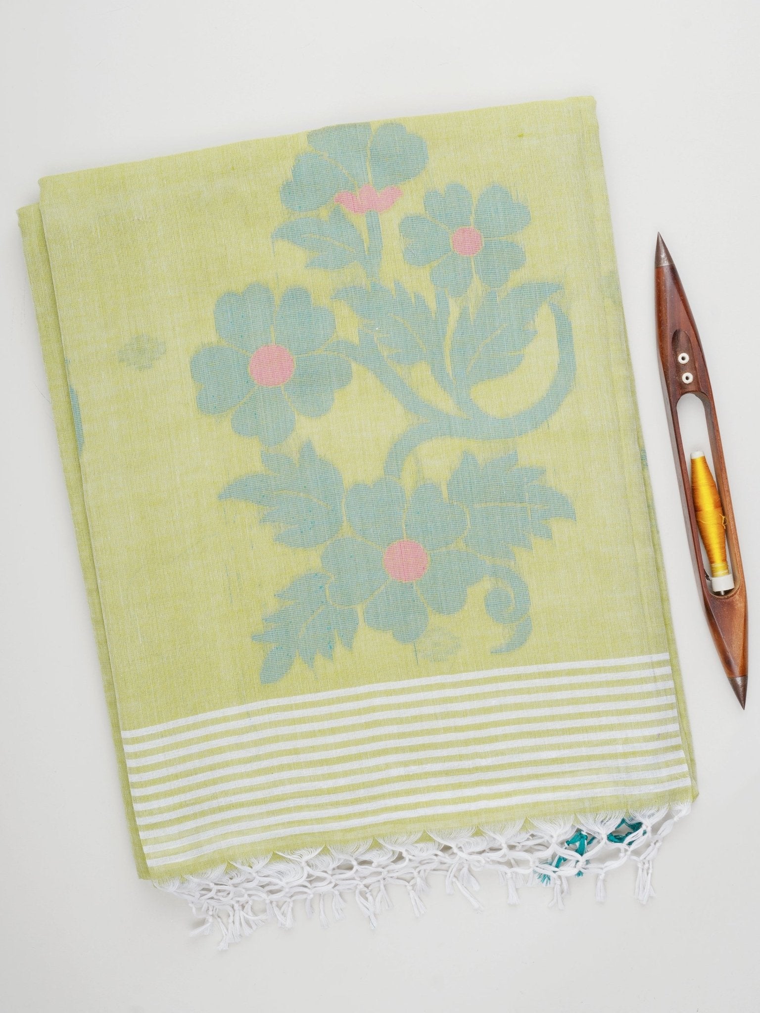 Cotton Green 100% Pure Cotton Manoranjitham Weaves - Handloom Store